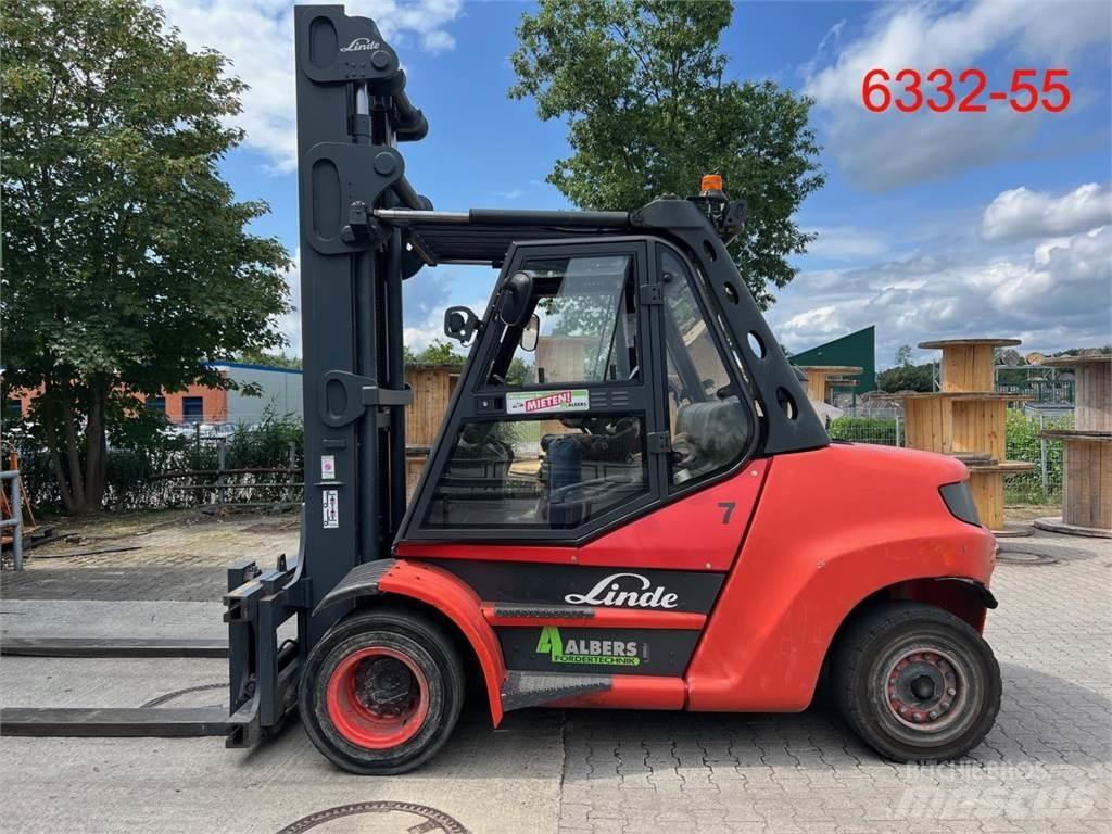 Linde H 80 D 02 900 Dízel targoncák