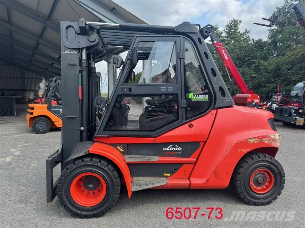 Linde H 80 D 03 / 900 Dízel targoncák