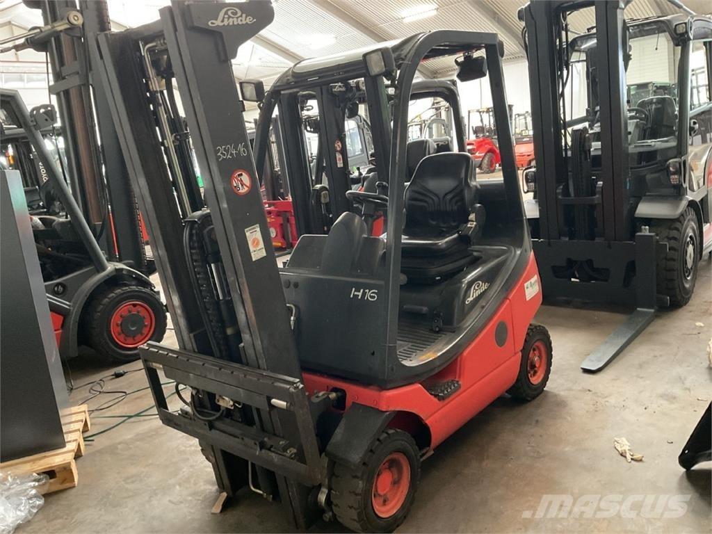 Linde H16T-03 Gázüzemű targoncák