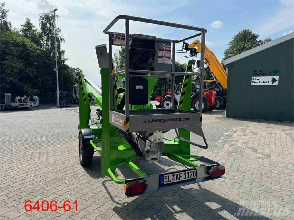 Niftylift 170 TE Pótkocsira szerelt emelők és állványok