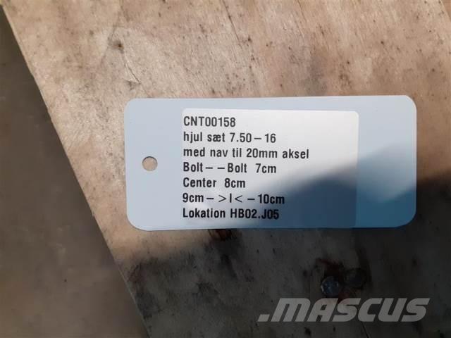  16'' 7.50-16 Billenő Mezőgazdasági pótkocsik