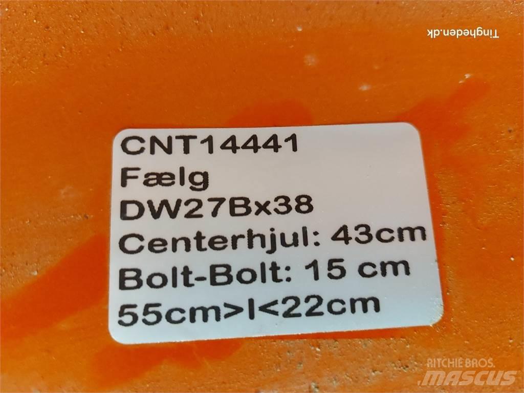  38 DW27Bx38 Gumiabroncsok, kerekek és felnik
