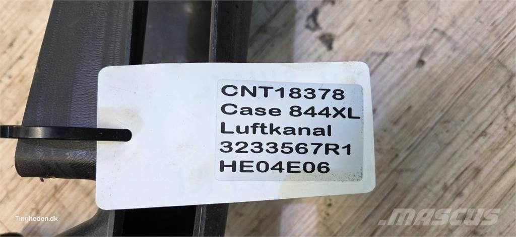 CASE 844XL Vezetőfülke és belső tartozékok