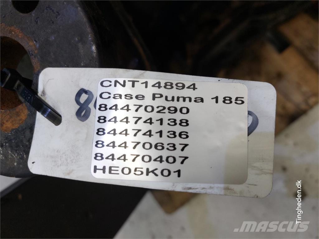 CASE Puma 185 Homlokrakodó tartozékok