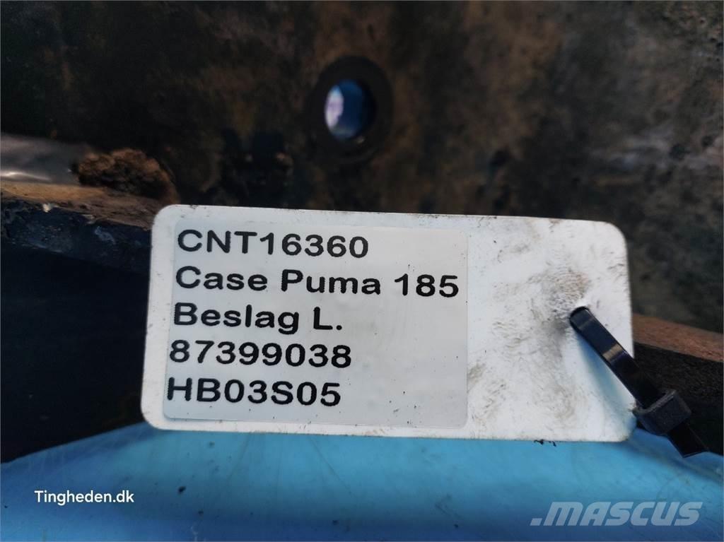 CASE Puma 185 Vezetőfülke és belső tartozékok