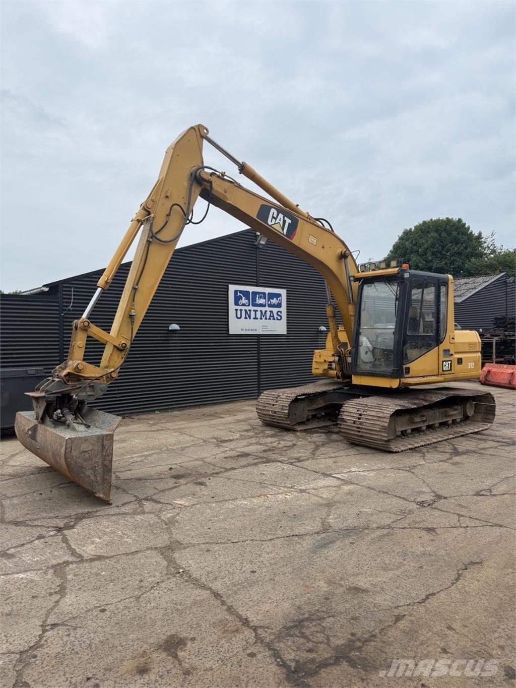 CAT 312 Lánctalpas kotrók