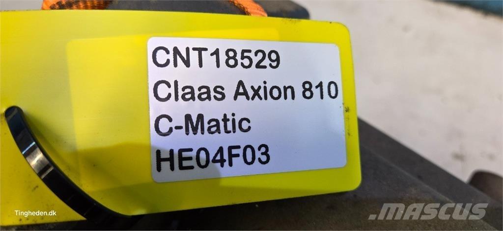 CLAAS Axion 810 Váltók