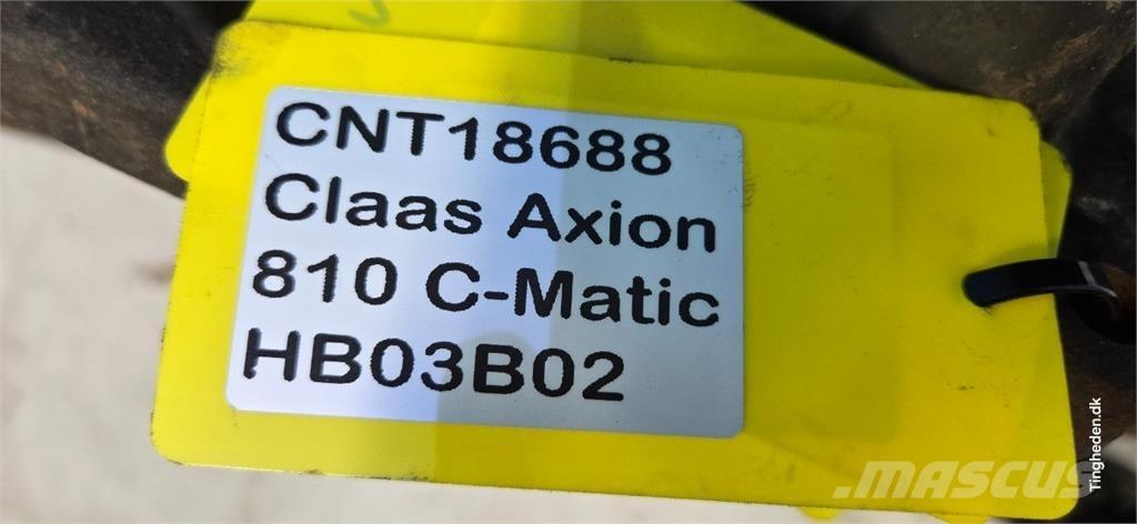CLAAS Axion 810 Váltók