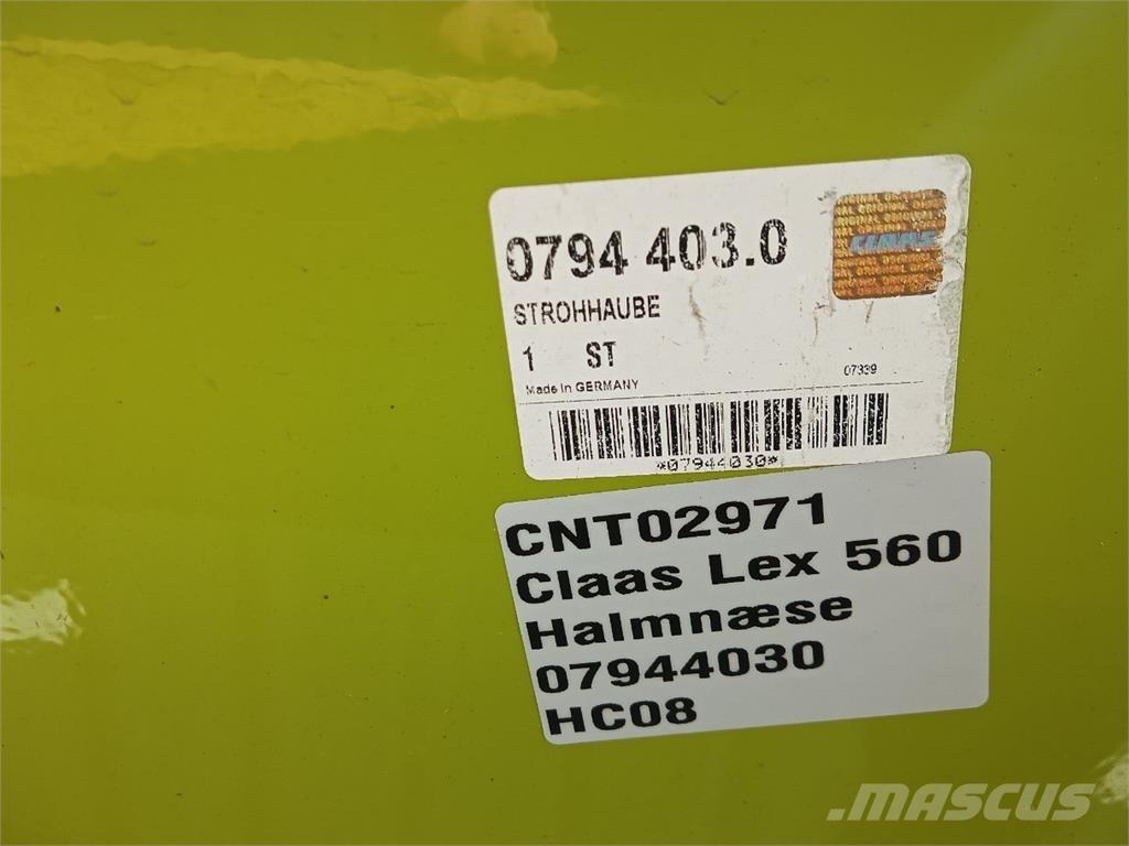 CLAAS Lexion 550 Egyéb mezőgazdasági gépek