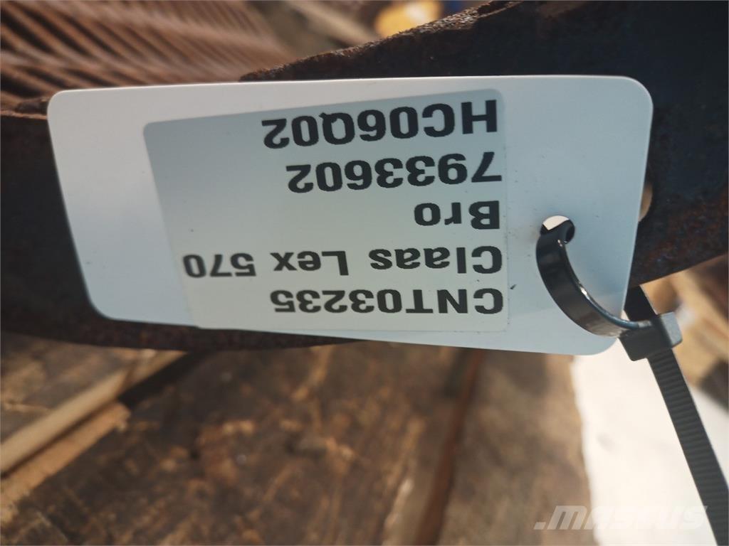 CLAAS Lexion 570 Kombájn tartozékok