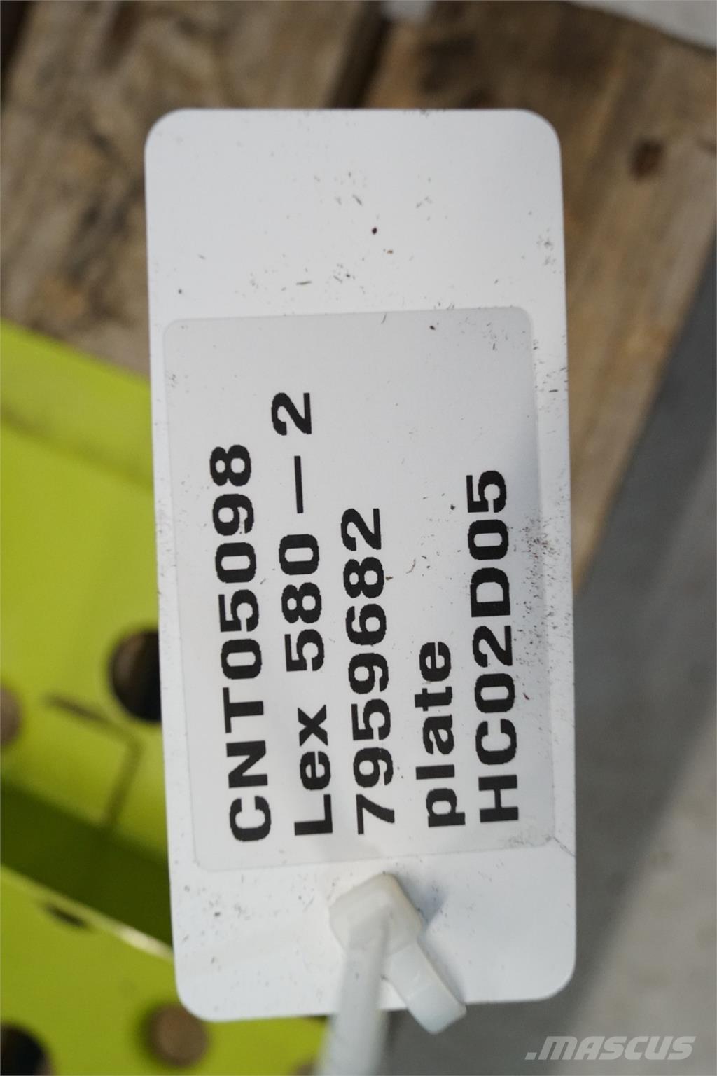 CLAAS Lexion 580 Egyéb mezőgazdasági gépek