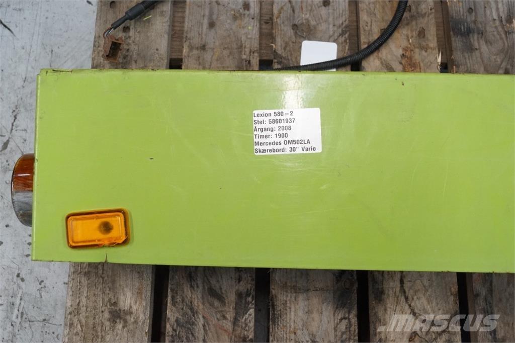 CLAAS Lexion 580 Egyéb mezőgazdasági gépek