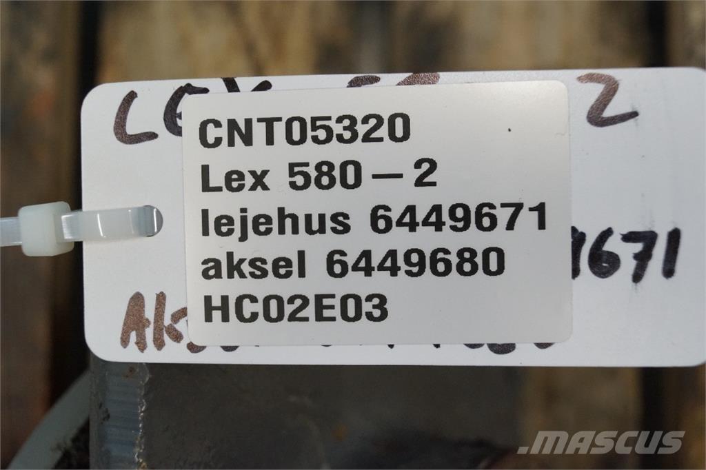 CLAAS Lexion 580 Egyéb mezőgazdasági gépek