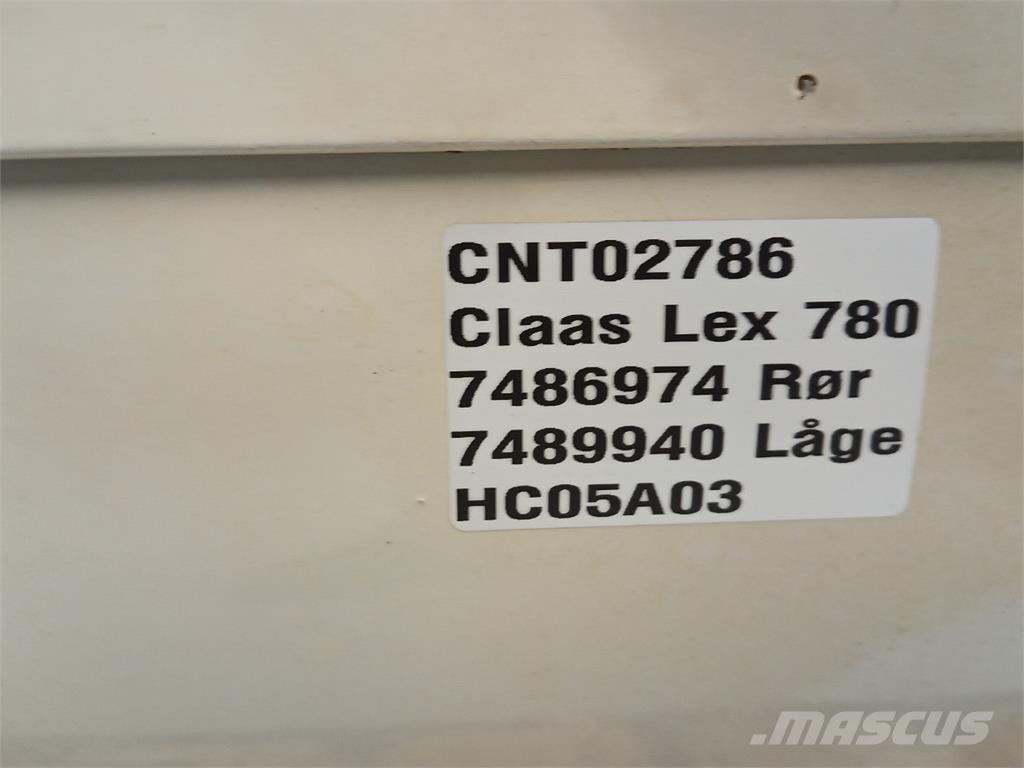CLAAS Lexion 780 Kombájn tartozékok