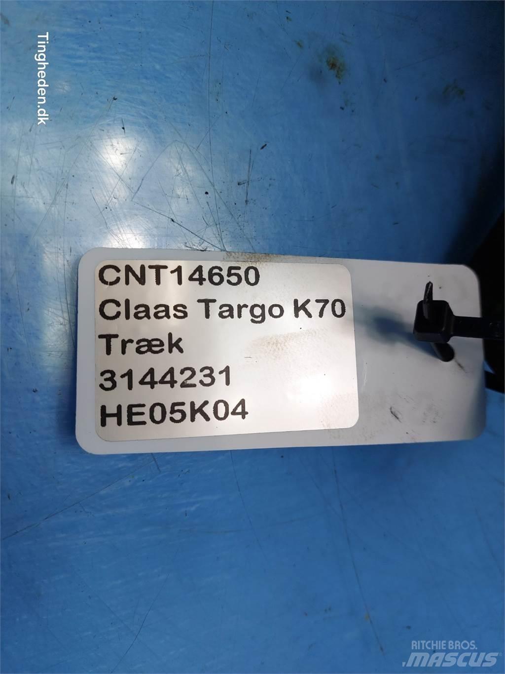 CLAAS Targo K70 Gyors csatlakozók
