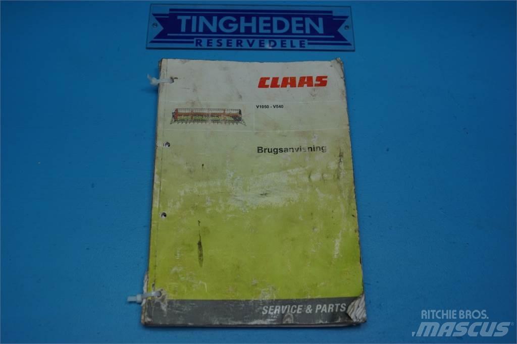 CLAAS V1050 Egyéb mezőgazdasági gépek