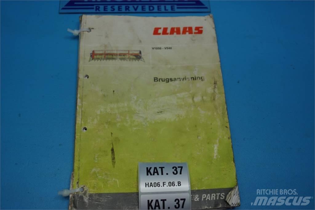 CLAAS V1050 Egyéb mezőgazdasági gépek