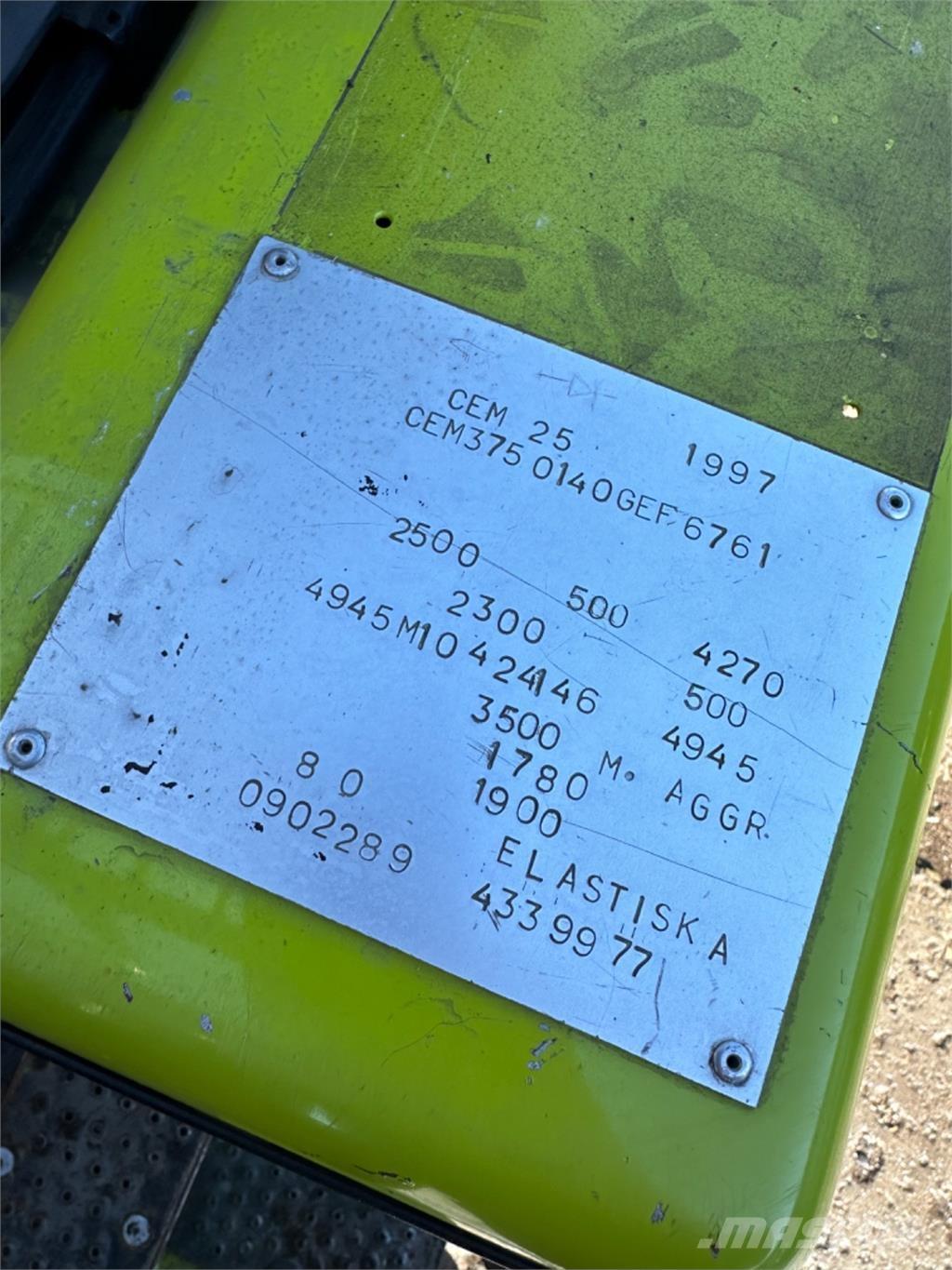 Clark CM25 Elektromos targoncák