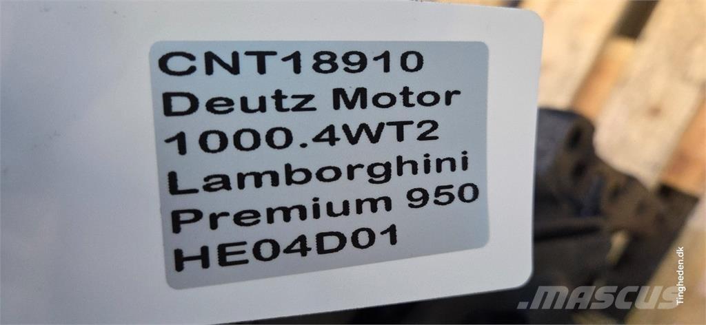Deutz 1000.4WT2 Motorok