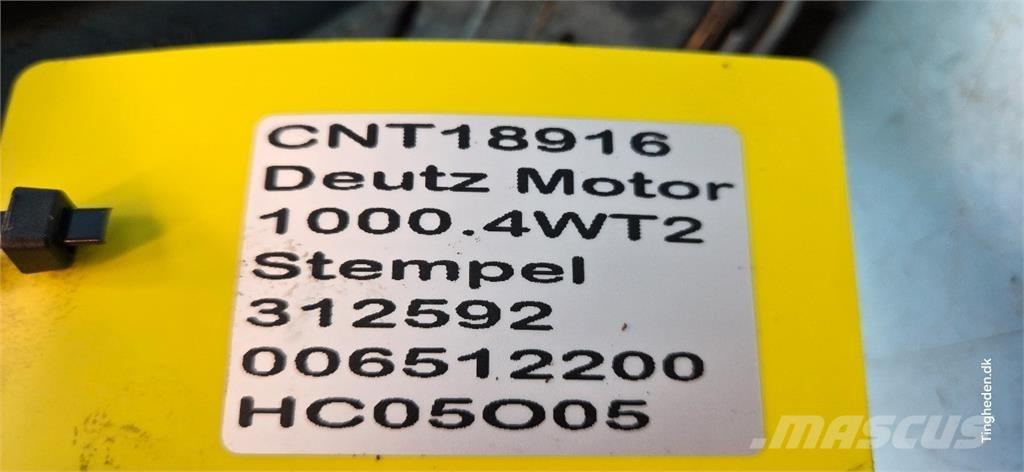 Deutz 1000.4WT2 Motorok