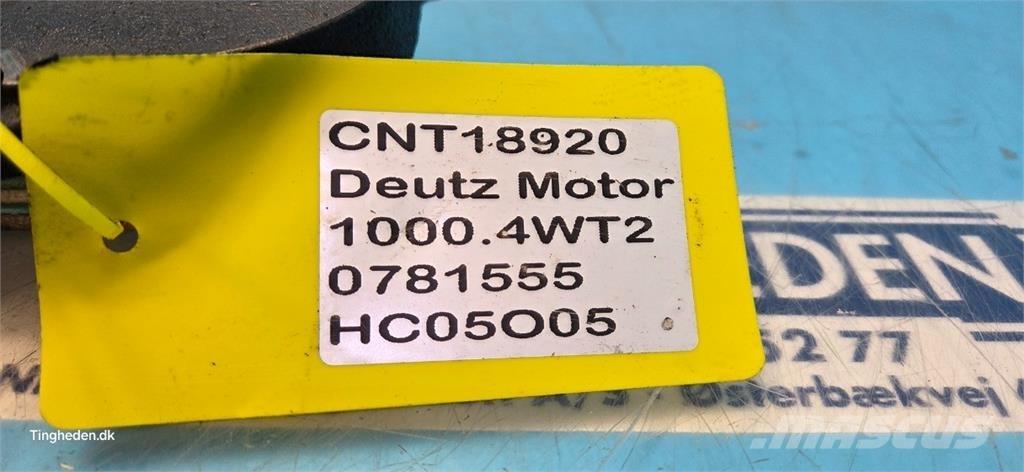 Deutz 1000.4WT2 Motorok