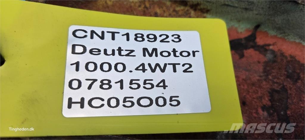 Deutz 1000.4WT2 Motorok