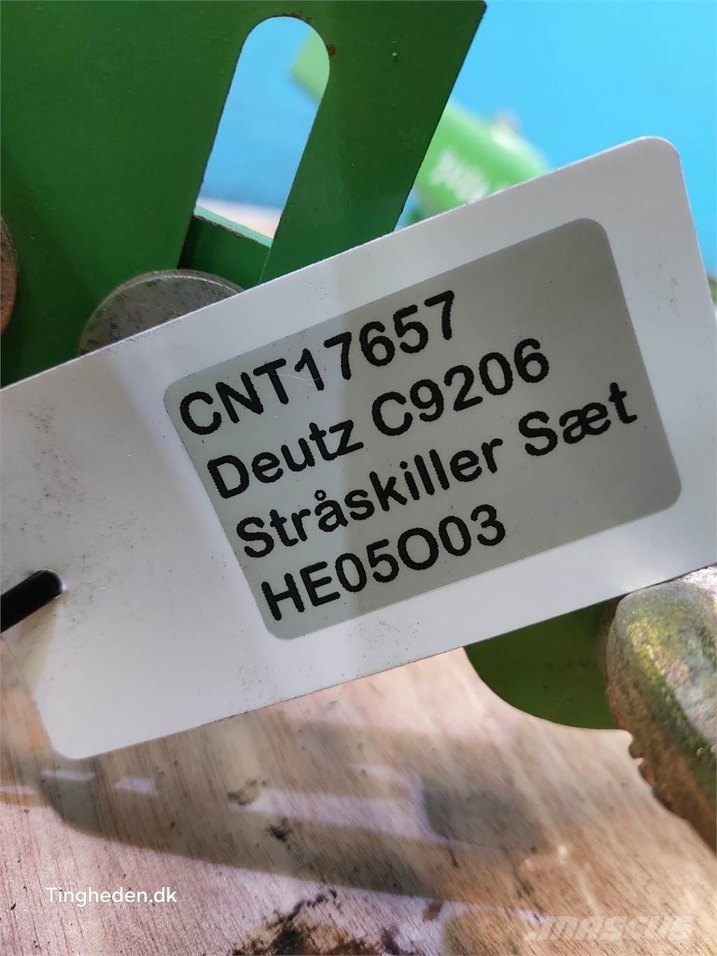 Deutz C9206 Kombájn tartozékok