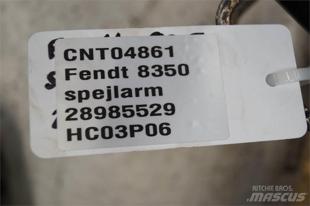 Fendt 8350 Vezetőfülke és belső tartozékok
