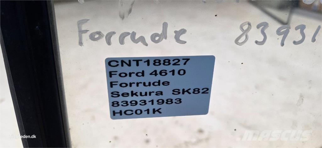 Ford 4610 Vezetőfülke és belső tartozékok