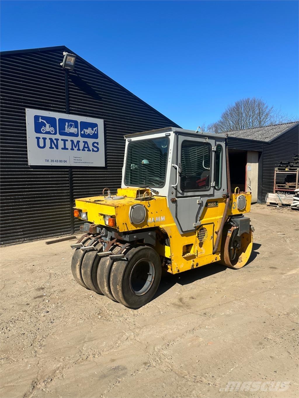 Hamm DW3 tromle Ikerdobos hengerek