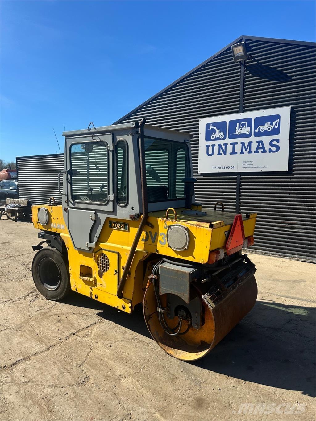 Hamm DW3 tromle Ikerdobos hengerek