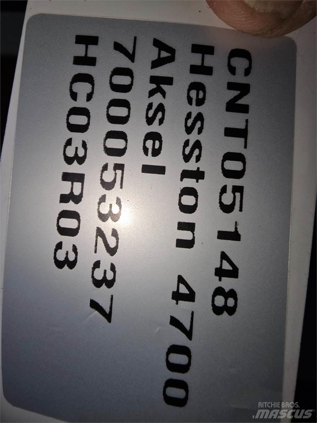 Hesston 4700 Egyéb szálastakarmányozási gépek