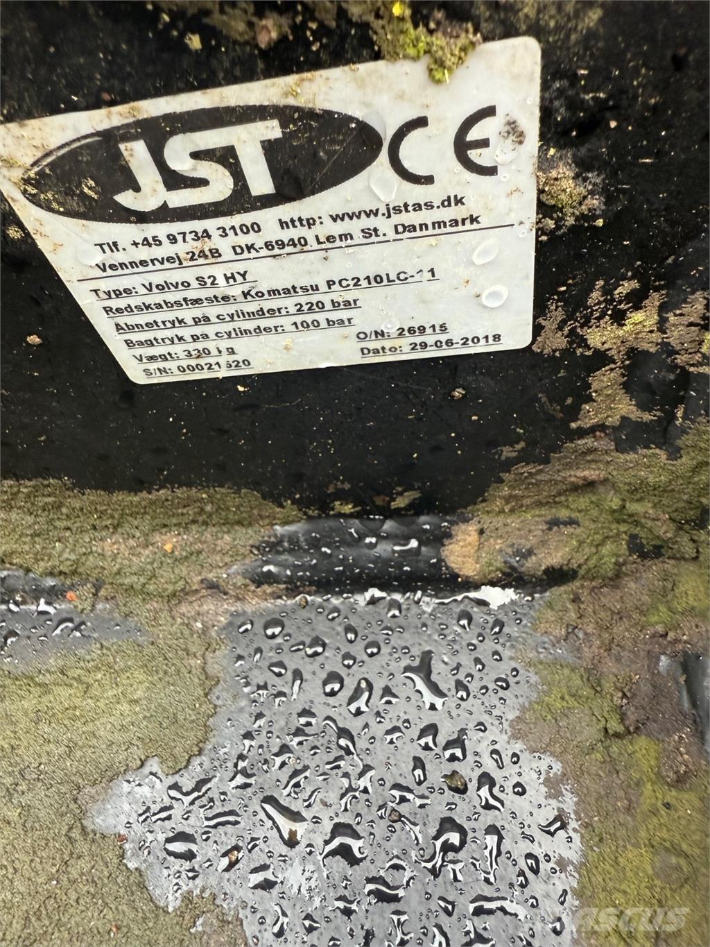  Hydraulisk fæste Gyors csatlakozók