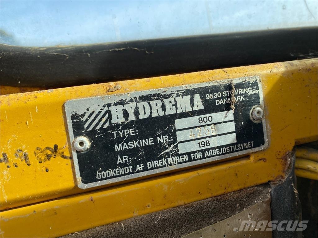 Hydrema 800 Mezei dömperek