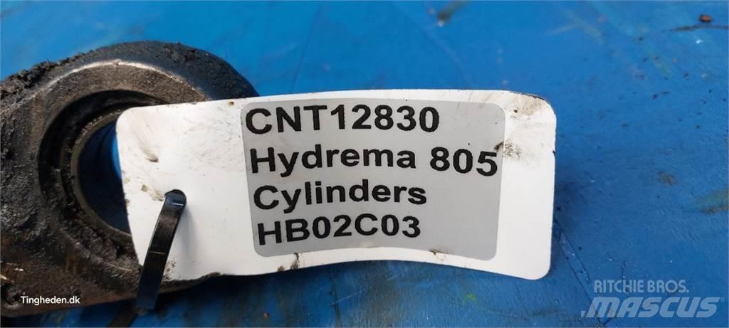 Hydrema 805 Tengelyek