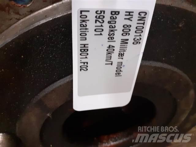 Hydrema 806 Tengelyek
