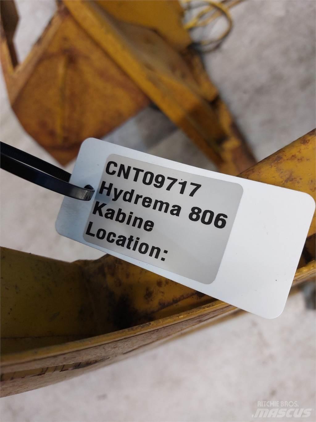 Hydrema 806 Vezetőfülke és belső tartozékok