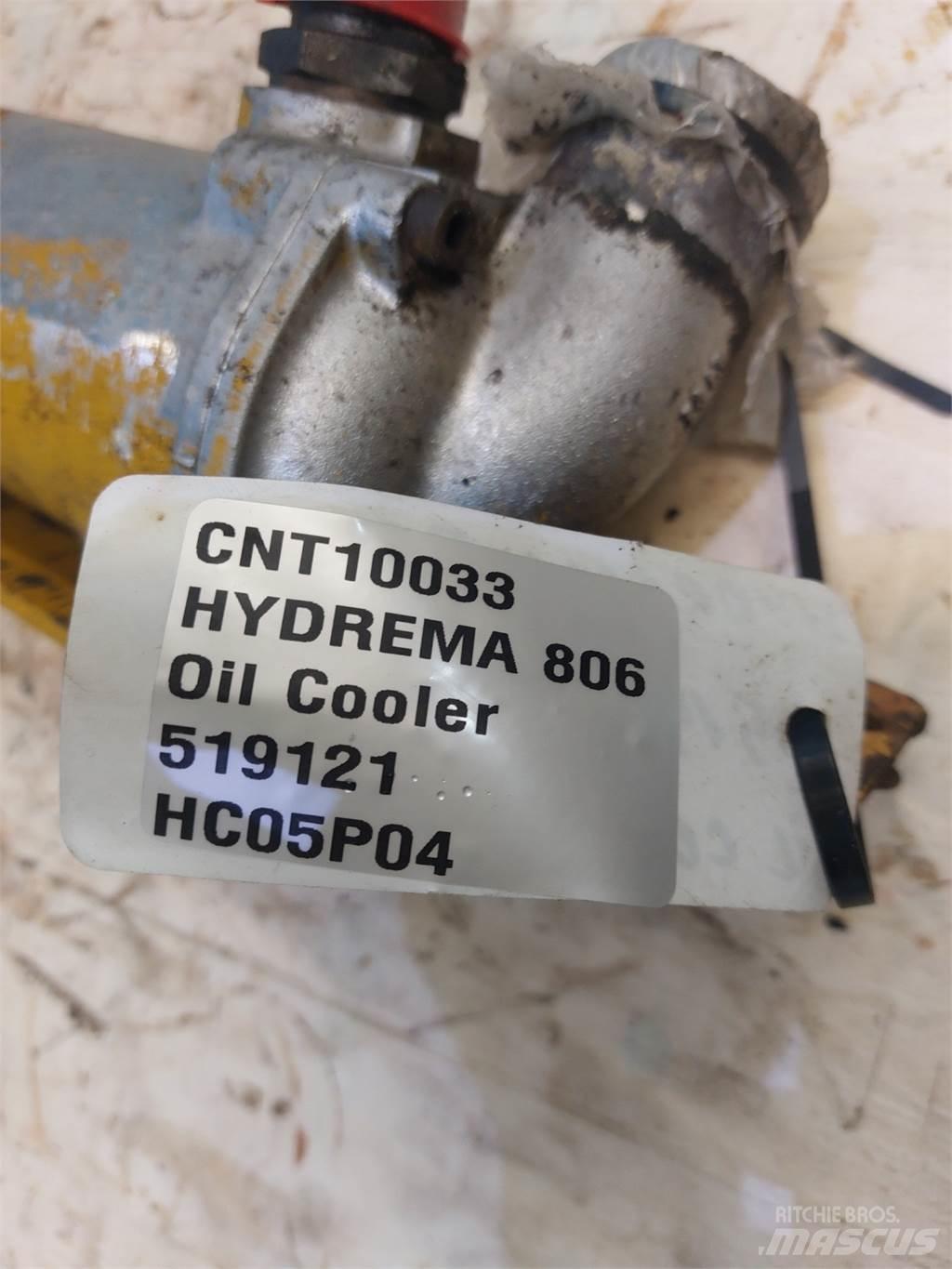 Hydrema 806 Hűtők