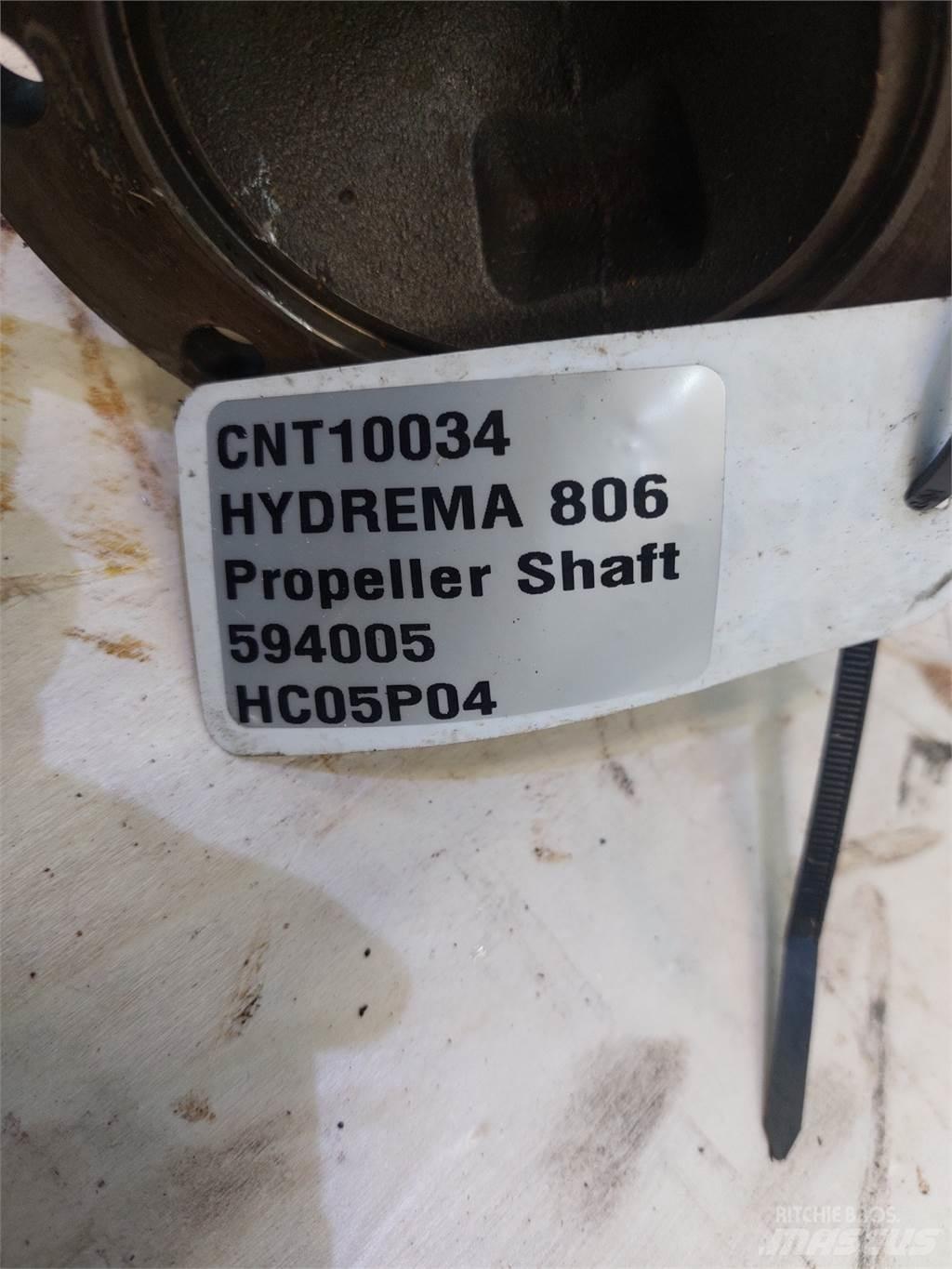 Hydrema 806 Tengelyek
