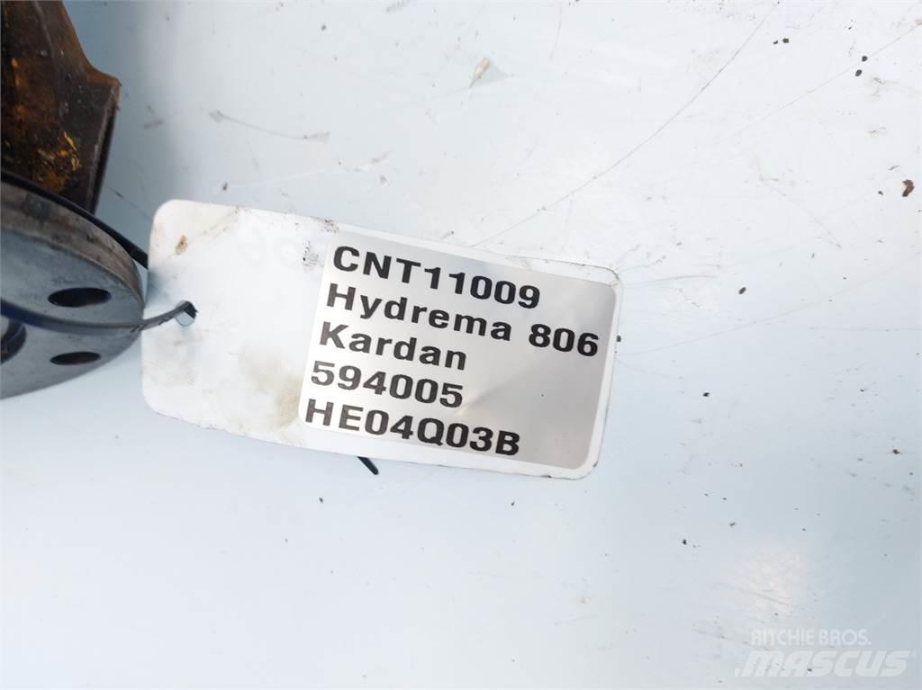 Hydrema 806 Tengelyek