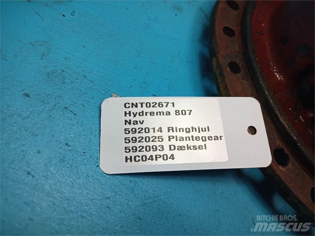 Hydrema 807 Tengelyek