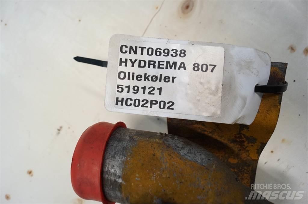 Hydrema 807 Hűtők