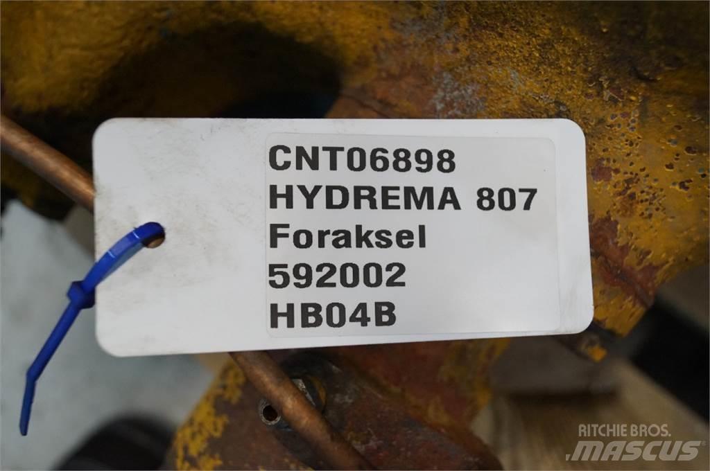 Hydrema 807 Tengelyek
