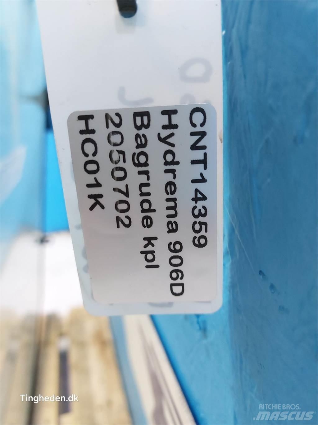 Hydrema 906D Vezetőfülke és belső tartozékok