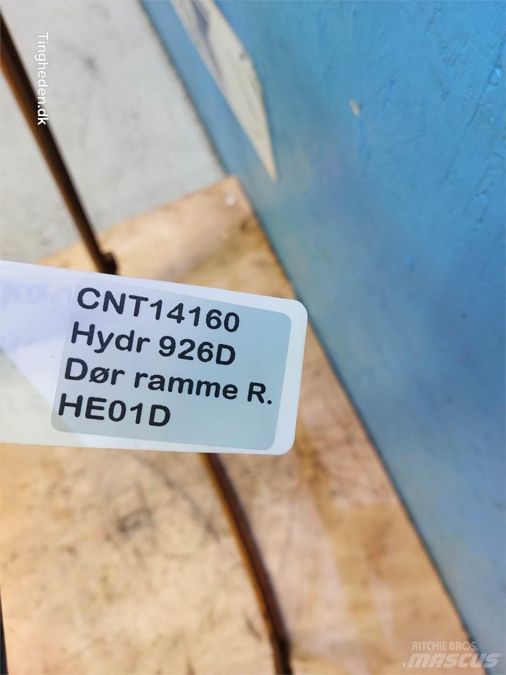 Hydrema 926D Vezetőfülke és belső tartozékok