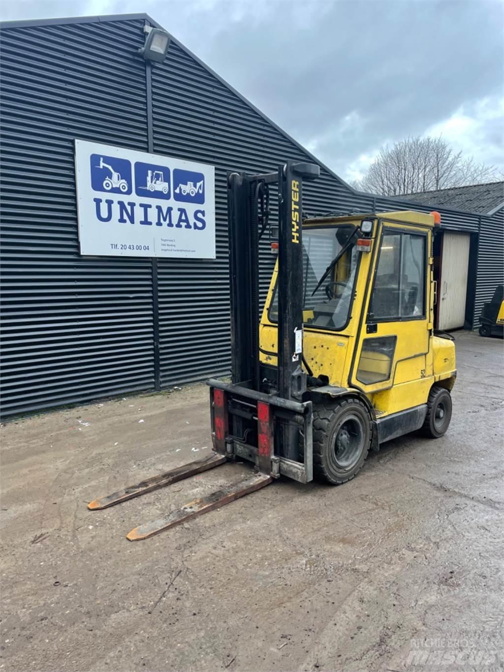 Hyster H2.50XL Gázüzemű targoncák