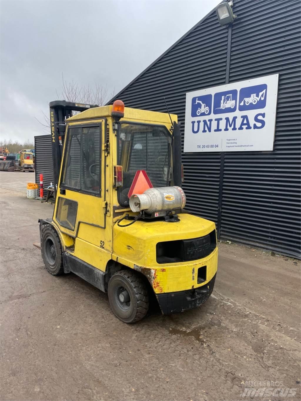 Hyster H2.50XL Gázüzemű targoncák