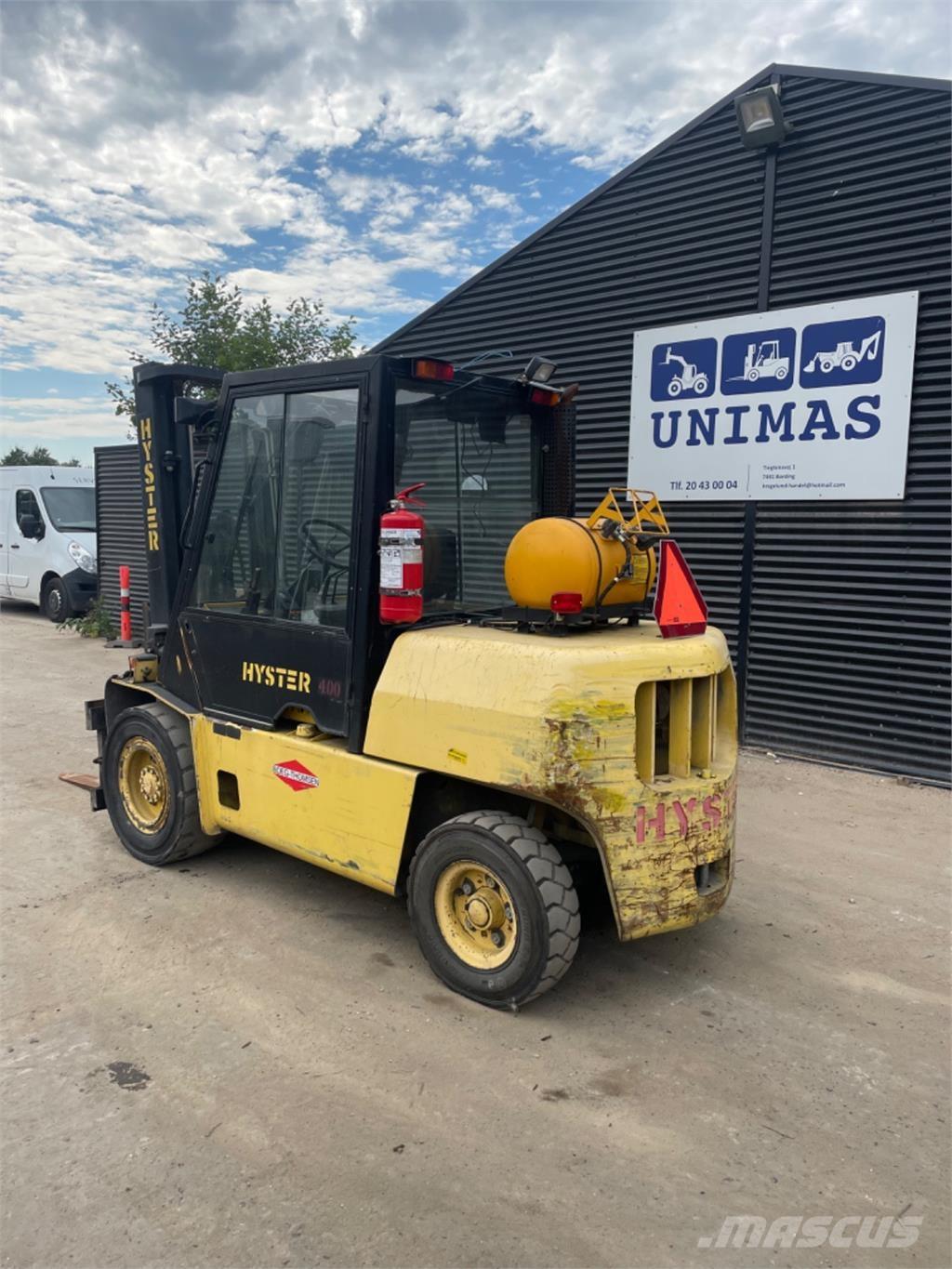 Hyster H4.00XL Gázüzemű targoncák
