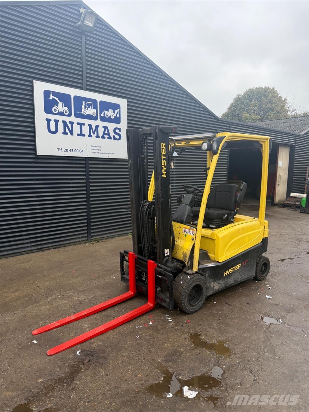 Hyster J1.8XN Elektromos targoncák