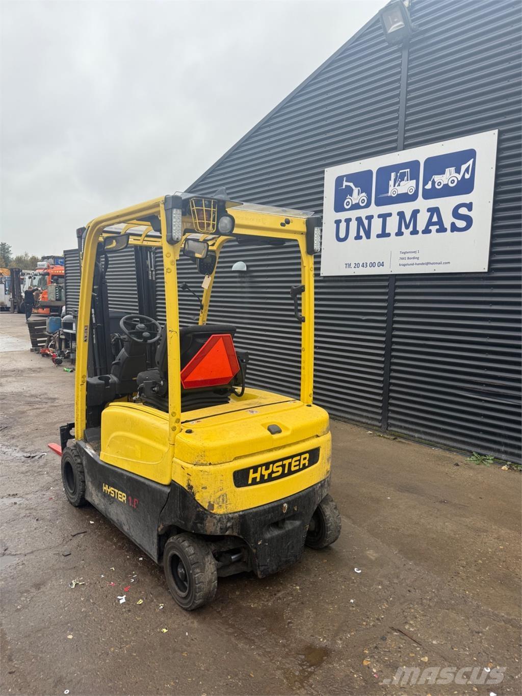 Hyster J1.8XN Elektromos targoncák